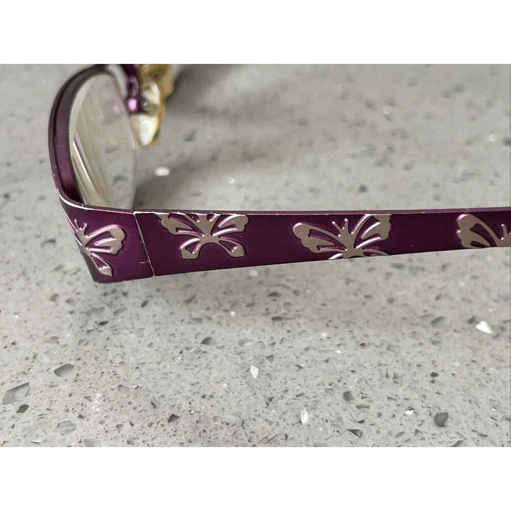 DB4K By Europa Kids Eyeglasses Frames ONLY 45-14-125 Flutter Col. 03 purple